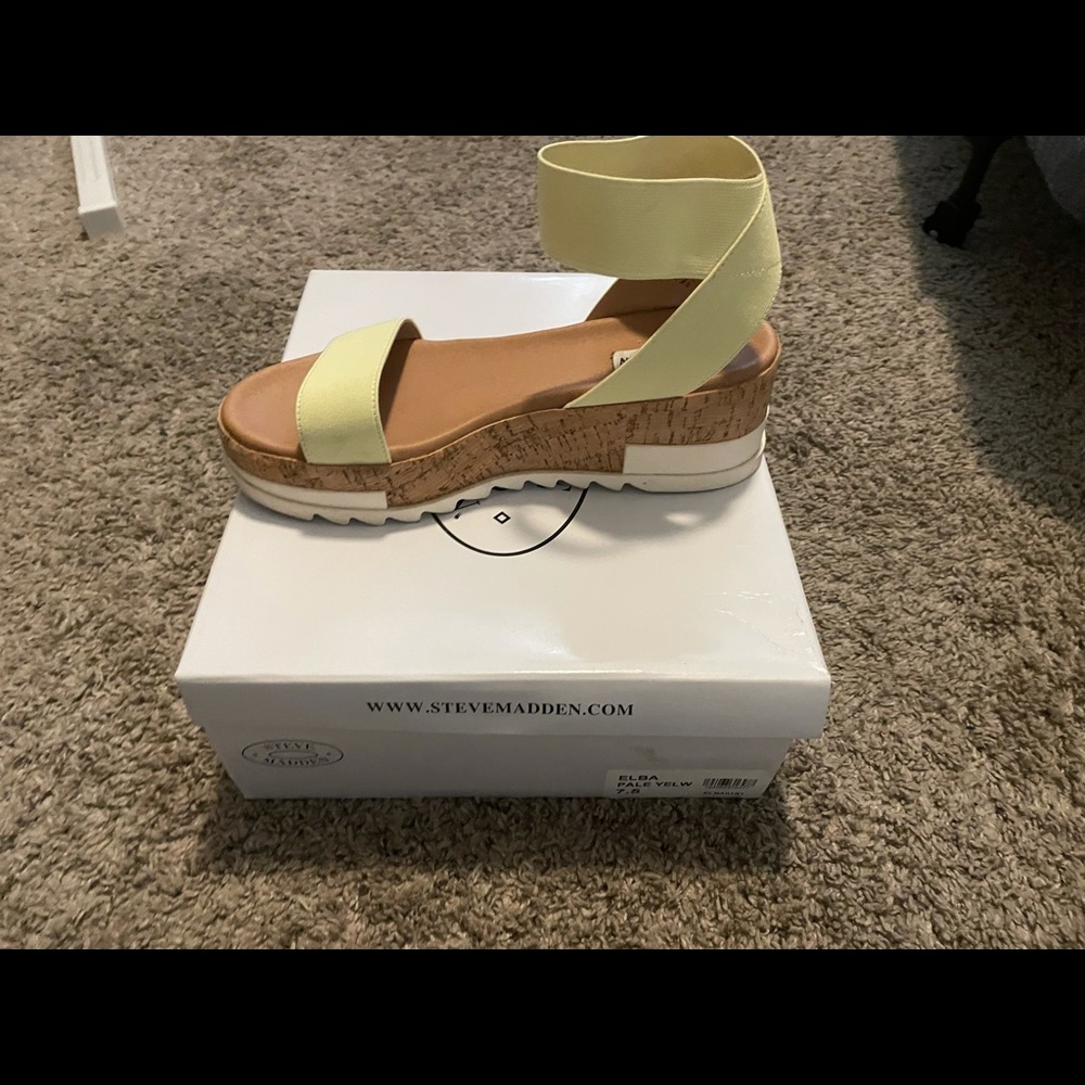 Steve Madden sandals worn one time